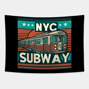 NYC SUBWAY Tapestry