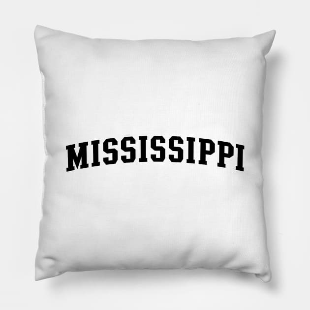 Mississippi T-Shirt, Hoodie, Sweatshirt, Sticker, ... - Gift Pillow by Novel_Designs