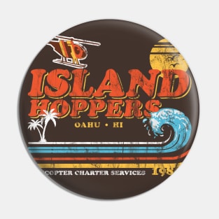 Island Hoppers Retro Worn Pin