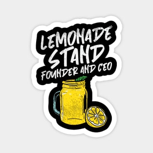 Lemonade Stand Founder And Ceo Magnet