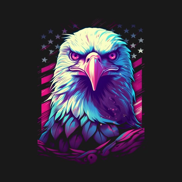 4th of July Holiday Patriotic Merica Eagle, Kaw! by The Digital Den