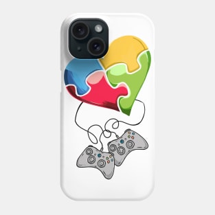 Autism mom dad Phone Case