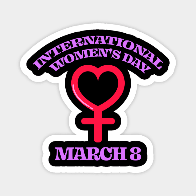 International Women's Day Magnet by doroilustra