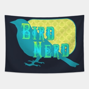 Bird Nerd Vintage Tapestry