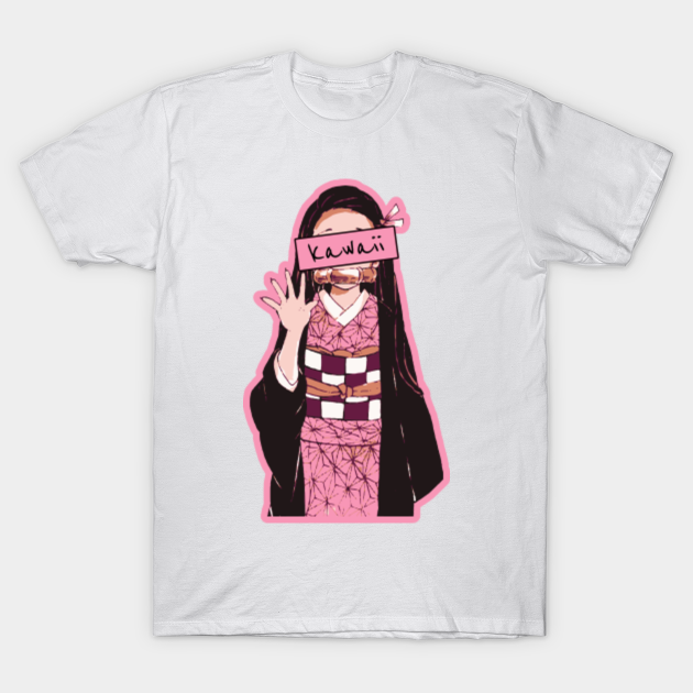 Kawaii Nezuko Kimetsu No Yaiba Demon Slayer Anime Kawaii Nezuko Kimetsu No Yaiba T Shirt Teepublic