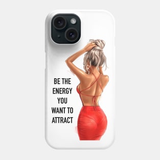 Red Dress Girl Phone Case