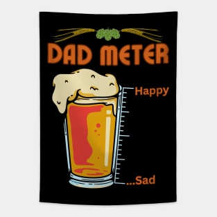 Dad Meter - Funny Father's Day Tapestry