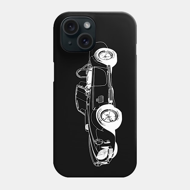 American classic muscle cars Phone Case by Hot-Mess-Zone