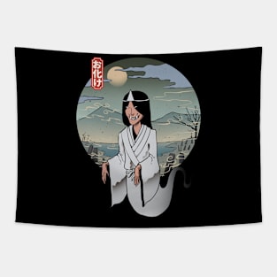 Yurei Japanese ghost girl Tapestry