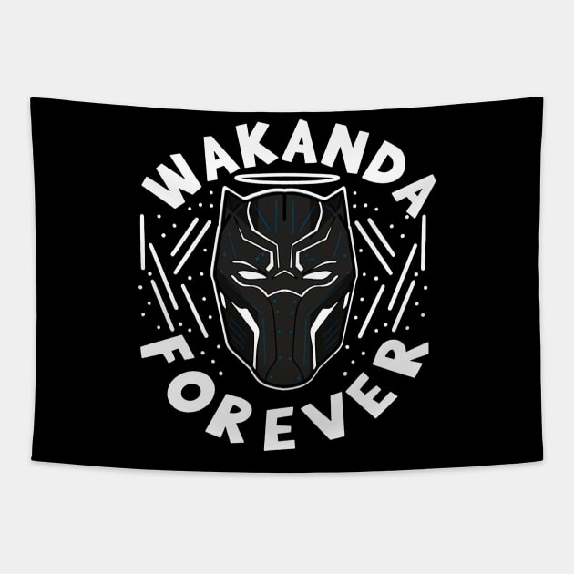 Rip king wakanda Tapestry by soogood64