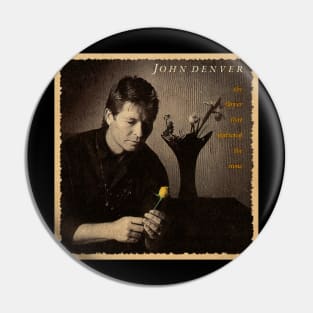 Country Classics - Unite Fans of John's Genre with This Inspired T-Shirt Pin