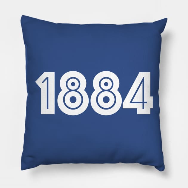 Leicester 1884 Pillow by Confusion101