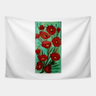 wild poppies Tapestry