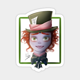 Mad Hatter Magnet