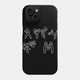 Taekwondo Sparring Phone Case