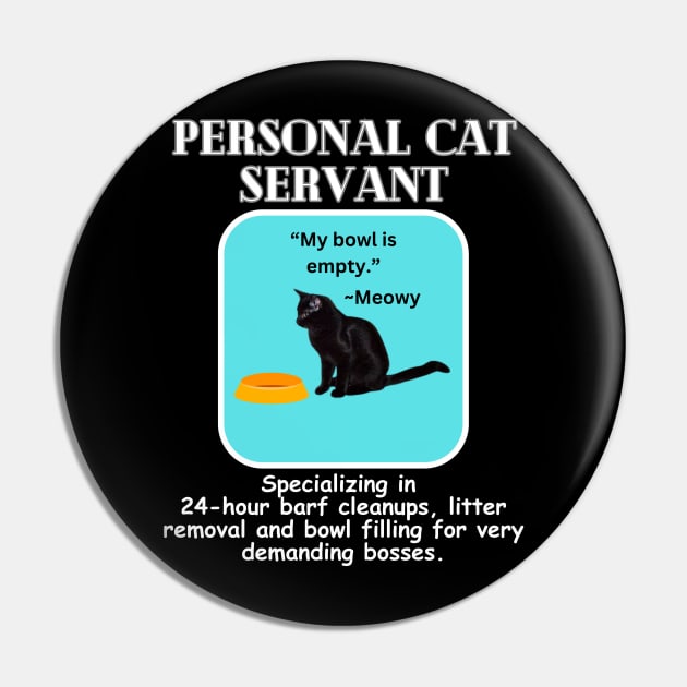 Personal Cat Servant Pin by The Golden Palomino