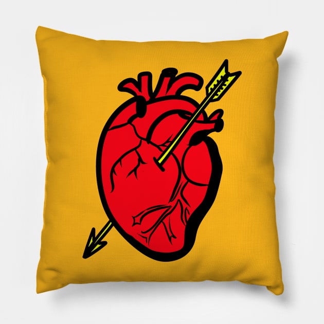 heart Pillow by absolemstudio