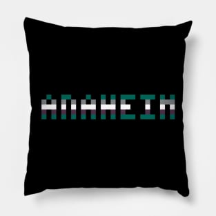 Pixel Hockey City Anaheim 2018 3rd Jersey Pillow