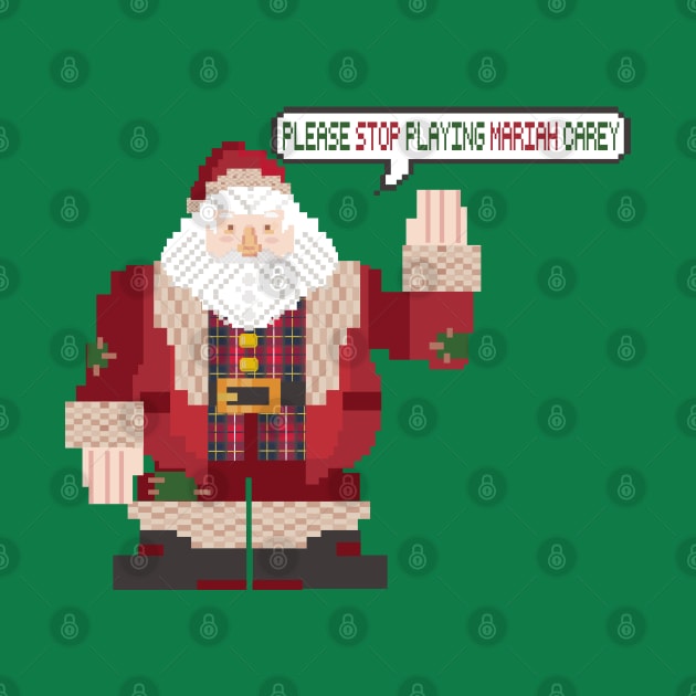 please stop playing mariah carey (ugly christmas sweater) by remerasnerds