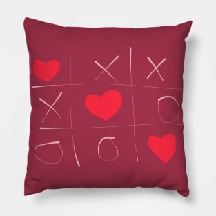 Valentine's Tic Tac Toe Pillow