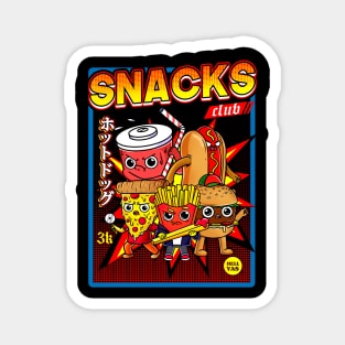snacks club Magnet