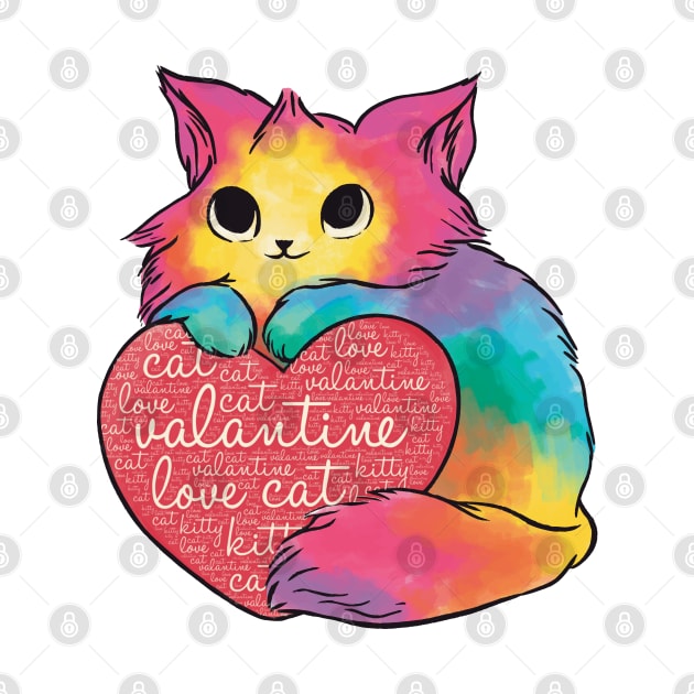 Kitty Is My Valentine by ArtRoute02