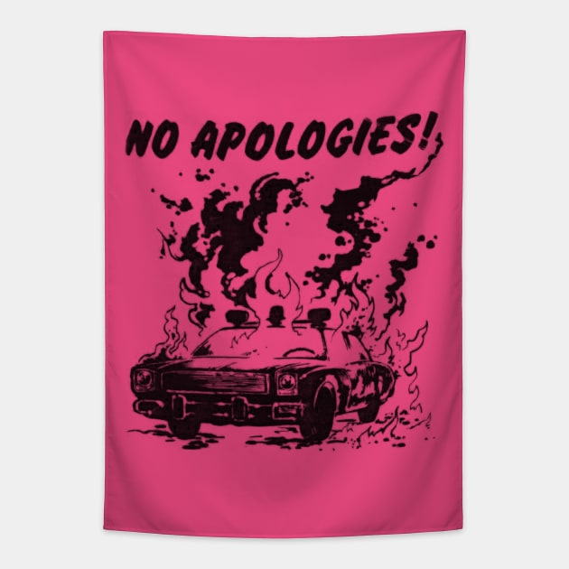 No Apologies Tapestry by Gemini Chronicles