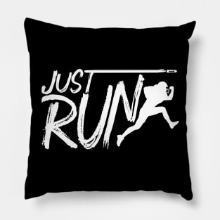 Just Run Pillow