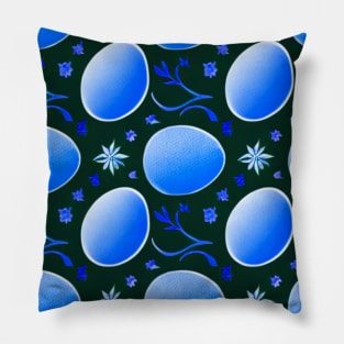 Easter eggs 2 wallpaper style (MD23Etr002b) Pillow