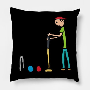 Croquet Pillow