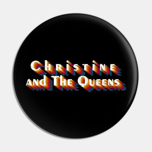 retro vintage Christine and The Queens Pin