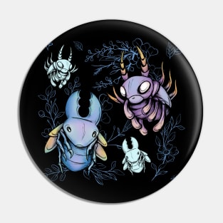 Cute Beetles Pin