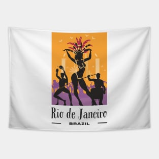 Carnaval - Rio de Janeiro - Brazil Tapestry