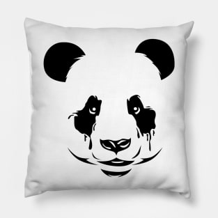 Panda's Face minimalist Pillow