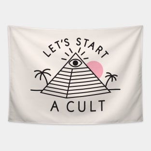 Let's Start a Cult Tapestry