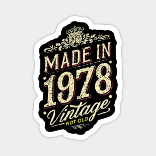 Made in 1978 Magnet