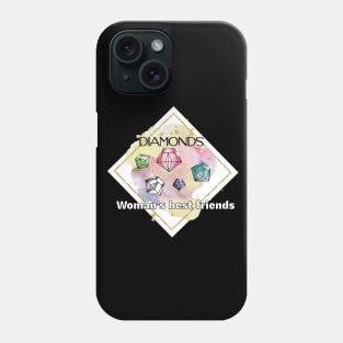 Colored diamond Phone Case