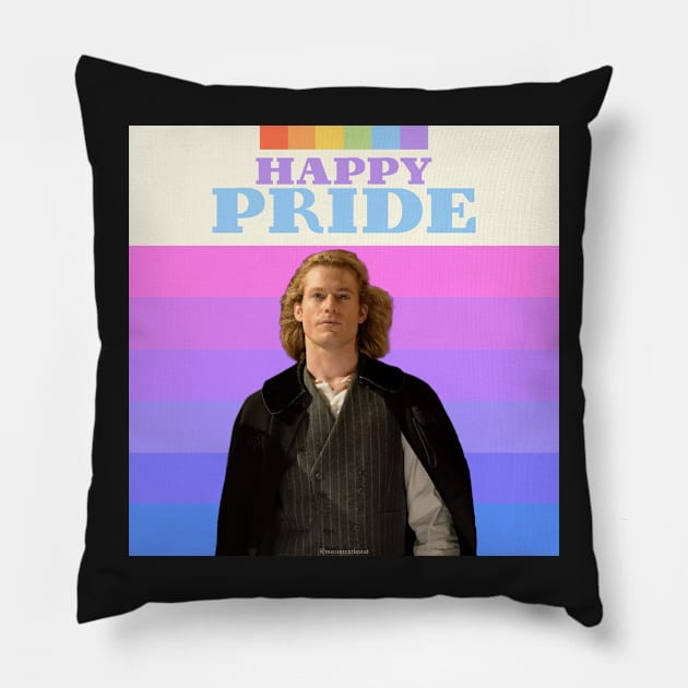 Lestat - Happy Pride Pillow by nocontextlestat