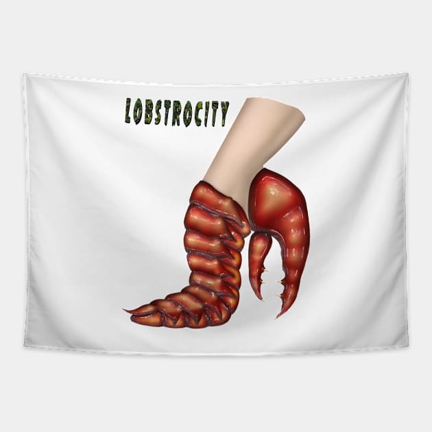 Lobstrocity Tapestry by AnarKissed