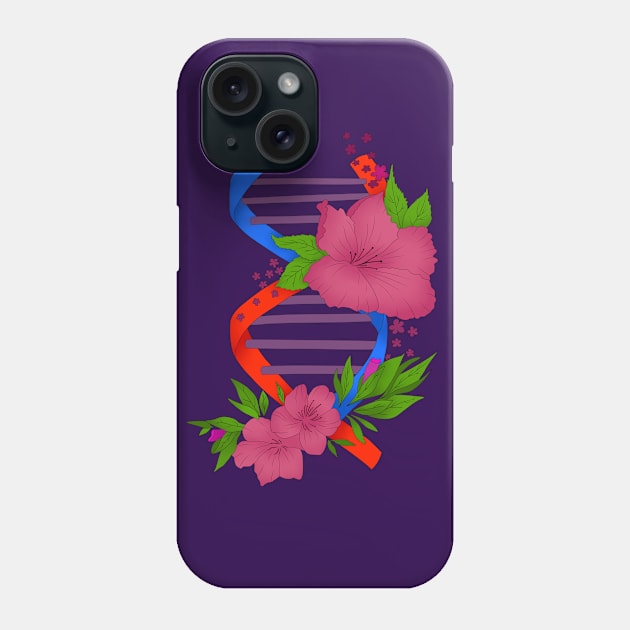 DNA Phone Case by Rasheba