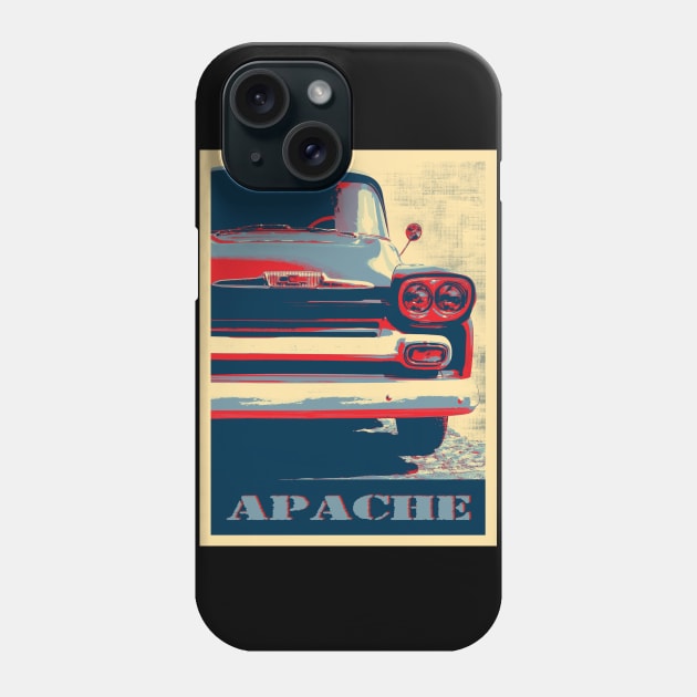 1958 chevrolet apache - pickup Phone Case by hottehue