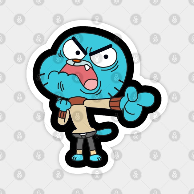 Gumball Magnet by Plushism