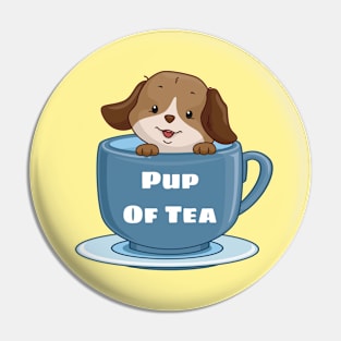 Pup Of Tea - Puppy Pun Pin