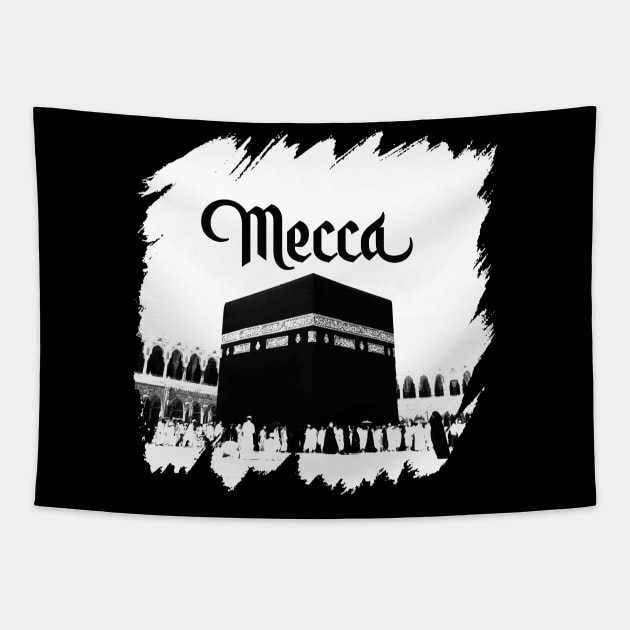 Islamic Mecca Design for Muslims Tapestry by TheDesignStore