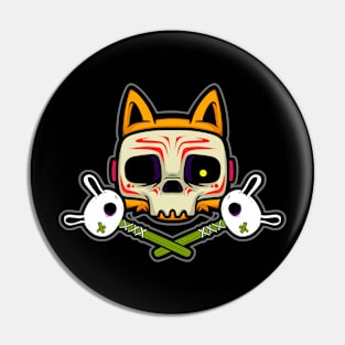 vodoo cat Pin