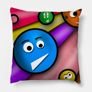 Flying Marbles Pillow