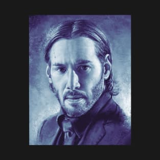 John Wick Painterly Portrait T-Shirt