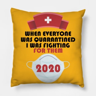 Fighter Nurse Pillow