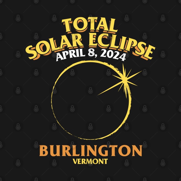 Total Solar Eclipse 2024 - Burlington, Vermont by LAB Ideas