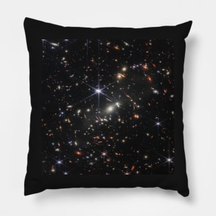 James Webb Space Telescope Image - galaxy cluster SMAC 0723 Pillow